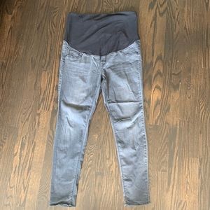 H&M Mama Maternity Jeans size US 18 grey jeans